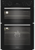 Indesit DII10DB  96L / 36L Fan Built-in Double Electric Oven Black