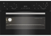 Indesit DII10DB  96L / 36L Fan Built-in Double Electric Oven Black