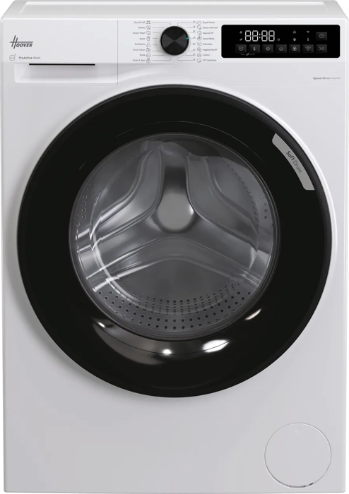Hoover HLEH8A1LE-80 H-Dry 300 8kg Heat Pump with Aquavision Freestanding Dryer White