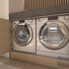 Hoover HBDOS695TAME-80 H-WASH&DRY 300 PRO 9/5kg Capacity, 1600rpm Integrated Washer Dryer White