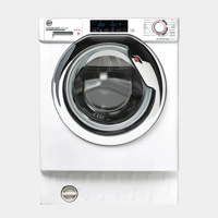 Hoover HBDOS695TAME-80 H-WASH&DRY 300 PRO 9/5kg Capacity, 1600rpm Integrated Washer Dryer White