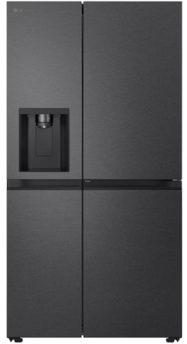 LG GSJC40EPPE 638L NatureFRESH Total No Frost ( Plumbed In ) American Style Fridge Freezer Matte Black
