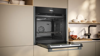 NEFF B24CR31G0B N 70 60 x 60cm * Clearance - Damaged packaging * Built-in Single Electric Oven Graphite Grey
