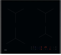 AEG TN64IA04FB 5000 60cm 4 Cooking Zones Induction Hob Black