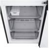 LG GBBS524AEV 375L Frost Free Essence Black Steel  70/30 Split Freestanding Fridge-Freezer 