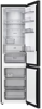 LG GBBS524AEV 375L Frost Free Essence Black Steel  70/30 Split Freestanding Fridge-Freezer 