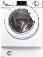 Hoover HBD495D1E/1-80 9kg/5kg, 1400 Spin Integrated Washer Dryer White