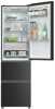 Haier HTR3518ENMTK 3D 55 Series 3 ( 3 doors) 303Litres Freestanding Fridge-Freezer Black
