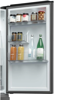 Haier HTR3518ENMTK 3D 55 Series 3 ( 3 doors) 303Litres Freestanding Fridge-Freezer Black