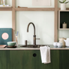 Quooker 3CFRPTN ( 3CFRPTB )  Classic Round Fusion 3-in-1 + PRO3 Tank PATINATED BRASS Boiling Water Tap 