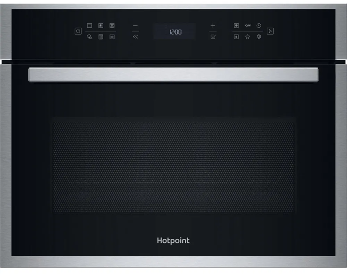 Hotpoint HCW6O7HTSXUK (HCW607HTSXUK ) Class 6 Compact Oven with Microwave and Cook 3 Built-in Microwave Stainless steel