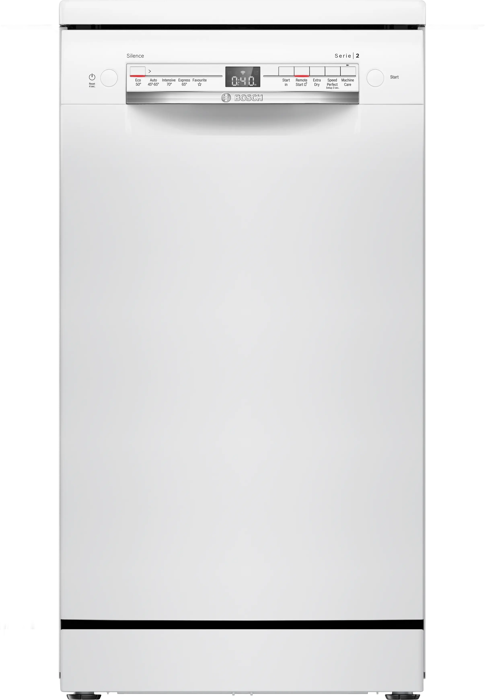 Bosch SPS2IKW01G Series 2 45 cm 9 Place Settings Freestanding Dishwasher White