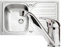 Caple PK/AR91  Arrow 91 ( PKAR91 ) Inset 1 Bowl and tap ( Sink and Tap ) Stainless steel