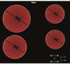 Whirlpool AKT809NE 60cm 4 x Zone Ceramic Hob Black