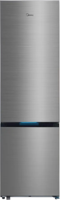 Midea MDRB600MIC46P No Frost, 443L, 313L Fridge+ 130L 70/30 Freestanding Fridge-Freezer Stainless steel
