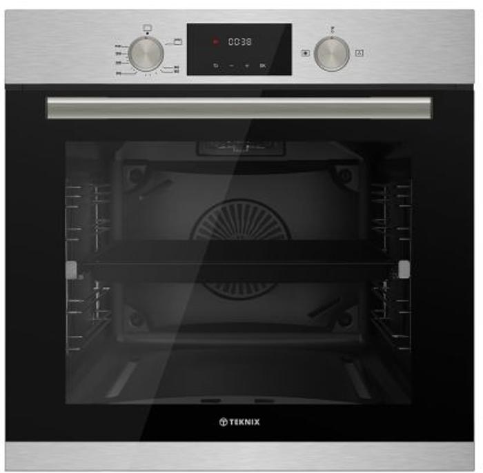 Teknix BITK264GSX 60cm Fan Assist (13 Amp) Built-in Single Gas Oven Stainless steel