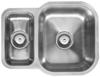 1810 ETRODUO 589/450U REV ED/5845/U/MSREV/031  1.5B Undermount Sink Stainless steel