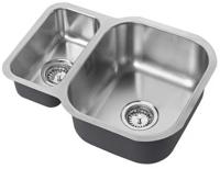 1810 ETRODUO 589/450U REV ED/5845/U/MSREV/031  1.5B Undermount Sink Stainless steel
