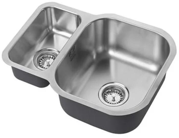 1810 ETRODUO 589/450U REV ED/5845/U/MSREV/031  1.5B Undermount Sink Stainless steel
