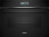 Siemens CS736G1B1 iQ700 compact oven with steam function 60 x 45 cm Built-in Single Electric Oven Black