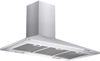Candy CCE119/1X  90cm Wall-mounted, Integrated Hood Stainless steel