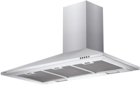 Candy CCE119/1X  90cm Wall-mounted, Integrated Hood Stainless steel