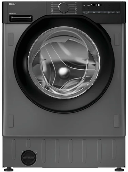 Haier BHA6S69M6DB9RJ80 Series 6, 9Kg, 1600 RPM Dark Anthracite Integrated Washing Machine 