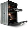 Montpellier MBIDO90 Built-in Double Electric Oven Black