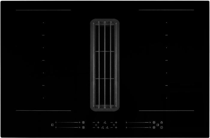 Montpellier MDAVIN80DF 80cm Vented Induction Hob Black