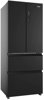 Haier HFR3718ENPT Series 4 FD 70 70cm 4 Door No Frost 402L Slate Black American Style Fridge Freezer 
