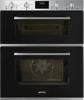 Smeg DUSF400B Cucina Built-Under Double Oven Thermo-ventilated   ( 21 amps) Built-Under Double Electric Oven Black