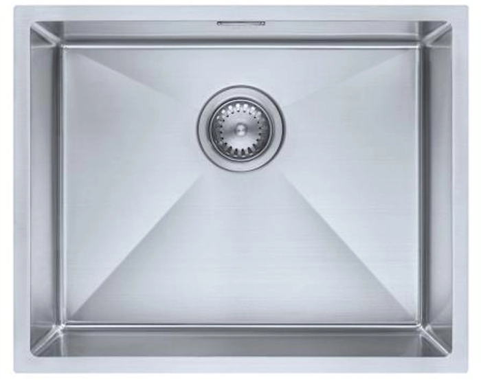 White Label WL0302 Contemporary Plus 500 1 Bowl Undermount Sink Satin Finish