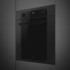 Smeg SF6200TBI Musa 60cm Thermo-ventilated, Vapor Clean (13 Amps) Built-in Single Electric Oven Black