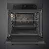 Smeg SF6200TBI Musa 60cm Thermo-ventilated, Vapor Clean (13 Amps) Built-in Single Electric Oven Black