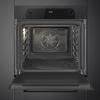 Smeg SF6200TBI Musa 60cm Thermo-ventilated, Vapor Clean (13 Amps) Built-in Single Electric Oven Black