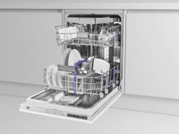 BEKO DIN28R22 Full size with AquaIntense 14 Place Settings Integrated Dishwasher 