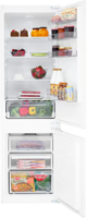 BEKO ICQFD173 Frost Free Combi  70/30 Integrated Fridge Freezer White