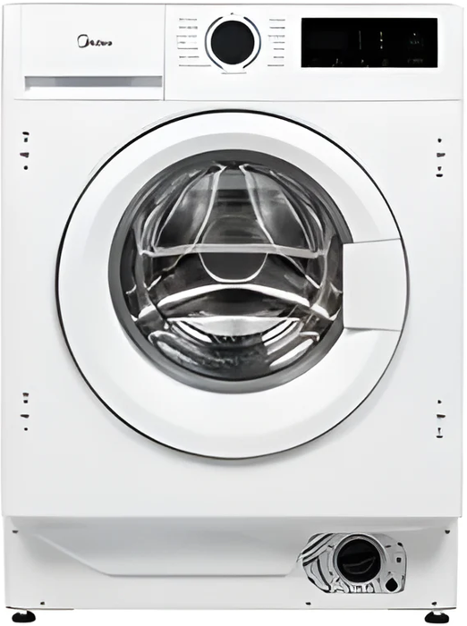 Midea MFA06W80BA10W 8kg 1400rpm ( WHILE STOCKS LAST - FREE NEY100 Carpet & Upholstery Cleaner NEY100 RRP £129 ) Integrated Washing Machine White
