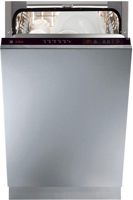 CDA WC432 A++AA rated 45cm Fully Integrated Place Settings: 10 Integrated Dishwasher 