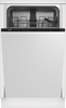 BEKO DIS15022 45cm Slimline with Mini 30'  Place Setting 10 Integrated Dishwasher 