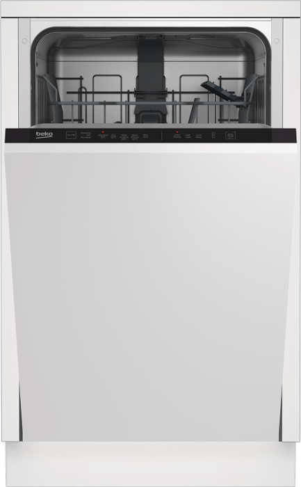 BEKO DIS15022 45cm Slimline with Mini 30'  Place Setting 10 Integrated Dishwasher 