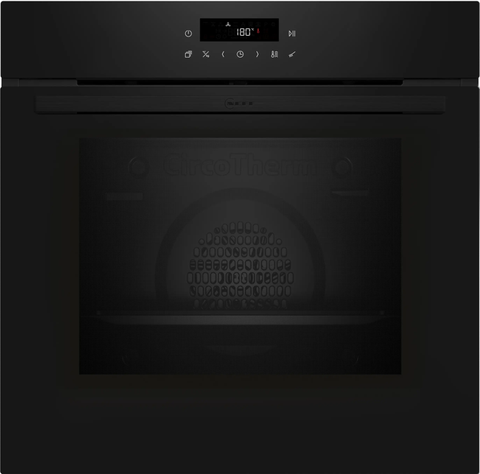NEFF B2CCJ7AK0B 60cm N30 *DISPLAY TO CLEAR* Built-in Single Electric Oven Black