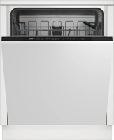 BEKO DIN15320 60cm Full Size 13 Place Settings Integrated Dishwasher White