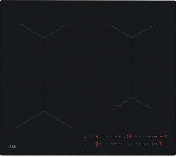 AEG TO64IA00IT 5000 SaphirMatt® SE  60cm  Hob2Hood®: Induction Hob Black