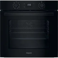 Hotpoint HO455CBUK Class 2 60cm Multifunction Oven with Multiflow Model: HO 455C B UK Built-in Single Electric Oven Black