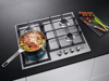 AEG HGX6400SM 60cm Slimline Gas Hob Stainless steel