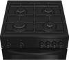 Indesit ITG6GB 60cm Twin Freestanding Gas Cooker Black