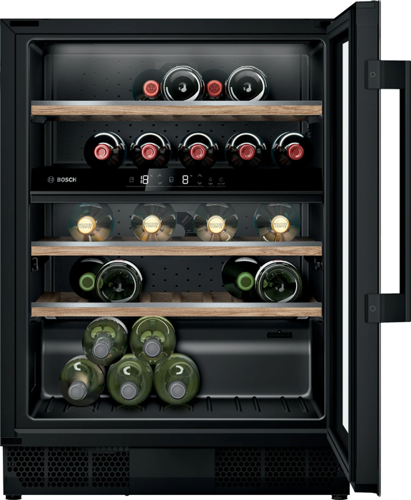 Bosch KUW21AHG0G  Series 6 81.8 x 59.8 cm Wine Cooler Black
