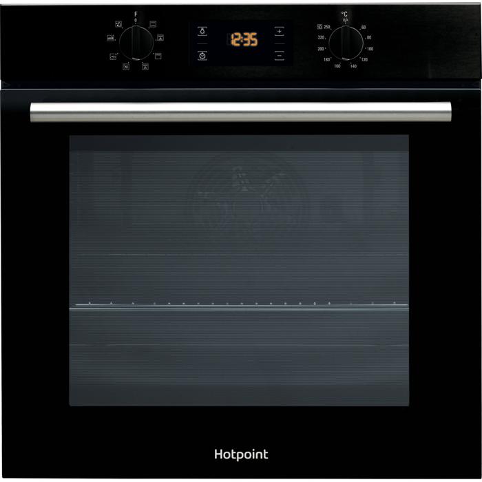 Hotpoint SA2 540 H BL ( SA2540HBL )  - Multifunction Oven - 60cm CLASS 2 66 Litres Built-in Single Electric Oven Black