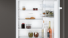 NEFF KI7861SE0G N 30 with freezer at bottom 177.2 x 54.1 cm sliding hinge Frost Free Integrated Fridge Freezer White
